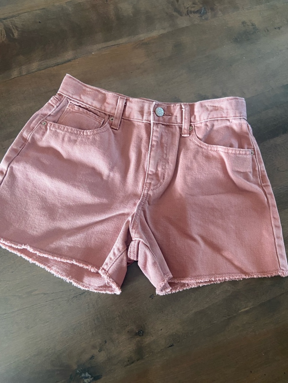 Girls Old Navy Pink Denim Shorts